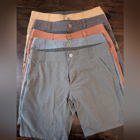 Kuhl (Lot Of 5) Men's 33" Shorts In Various Colors - Picture 1 of 5